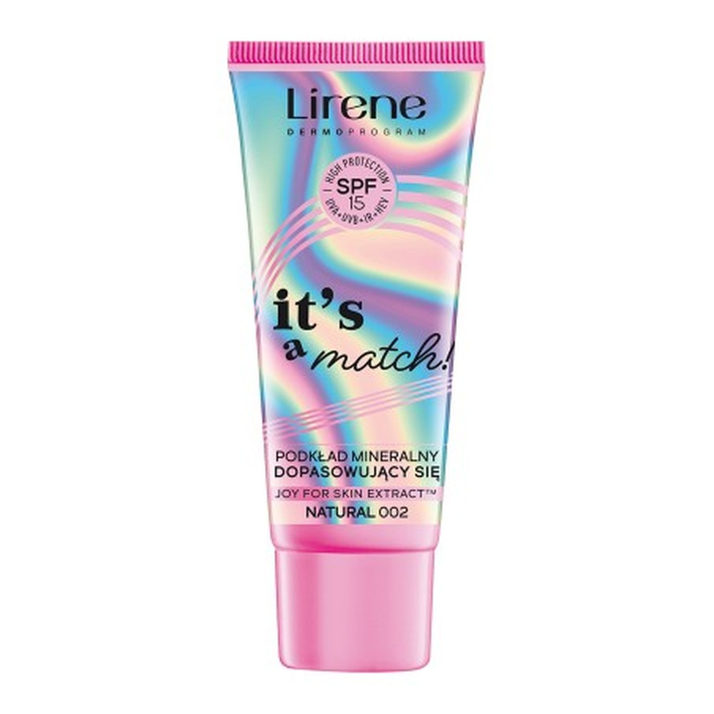 Lirene It's a Match! Mineral Foundation Matching SPF15 No. 002 Natural 30ml