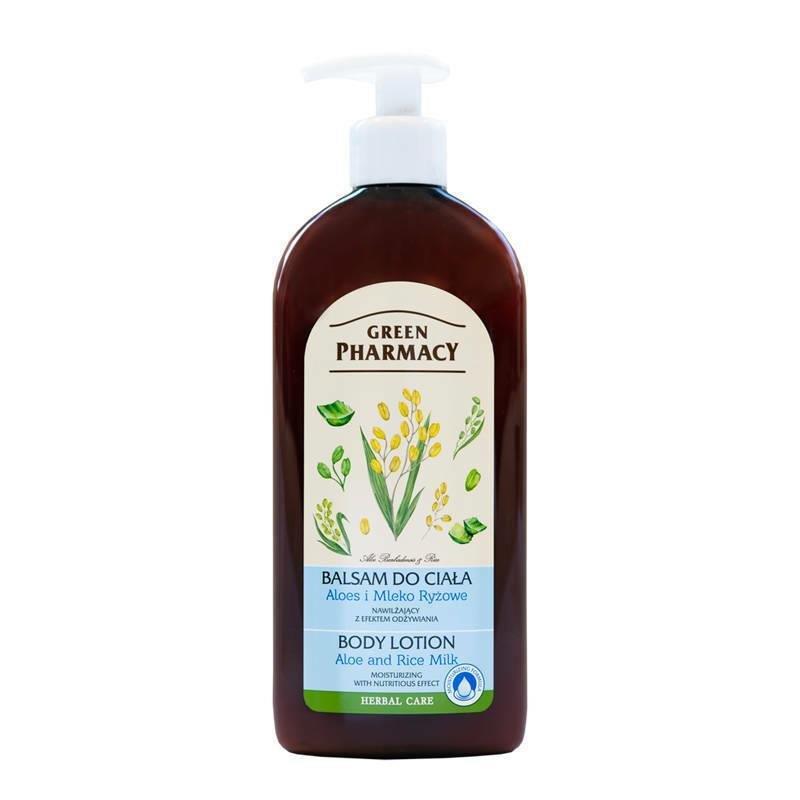 Green Pharmacy Body Lotion Aloe Rice Milk 500 ml