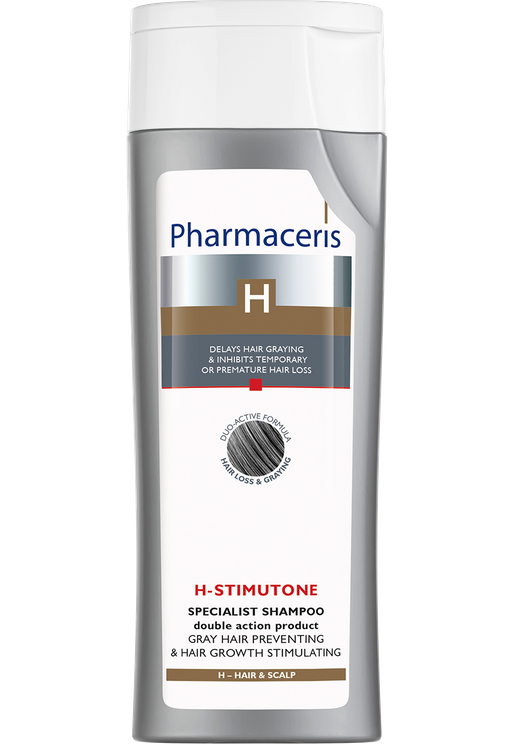 Pharmaceris H-Stimutone Specialized Shampoo Gray Hair Preventing & Hair Growth Stimulating 250ml