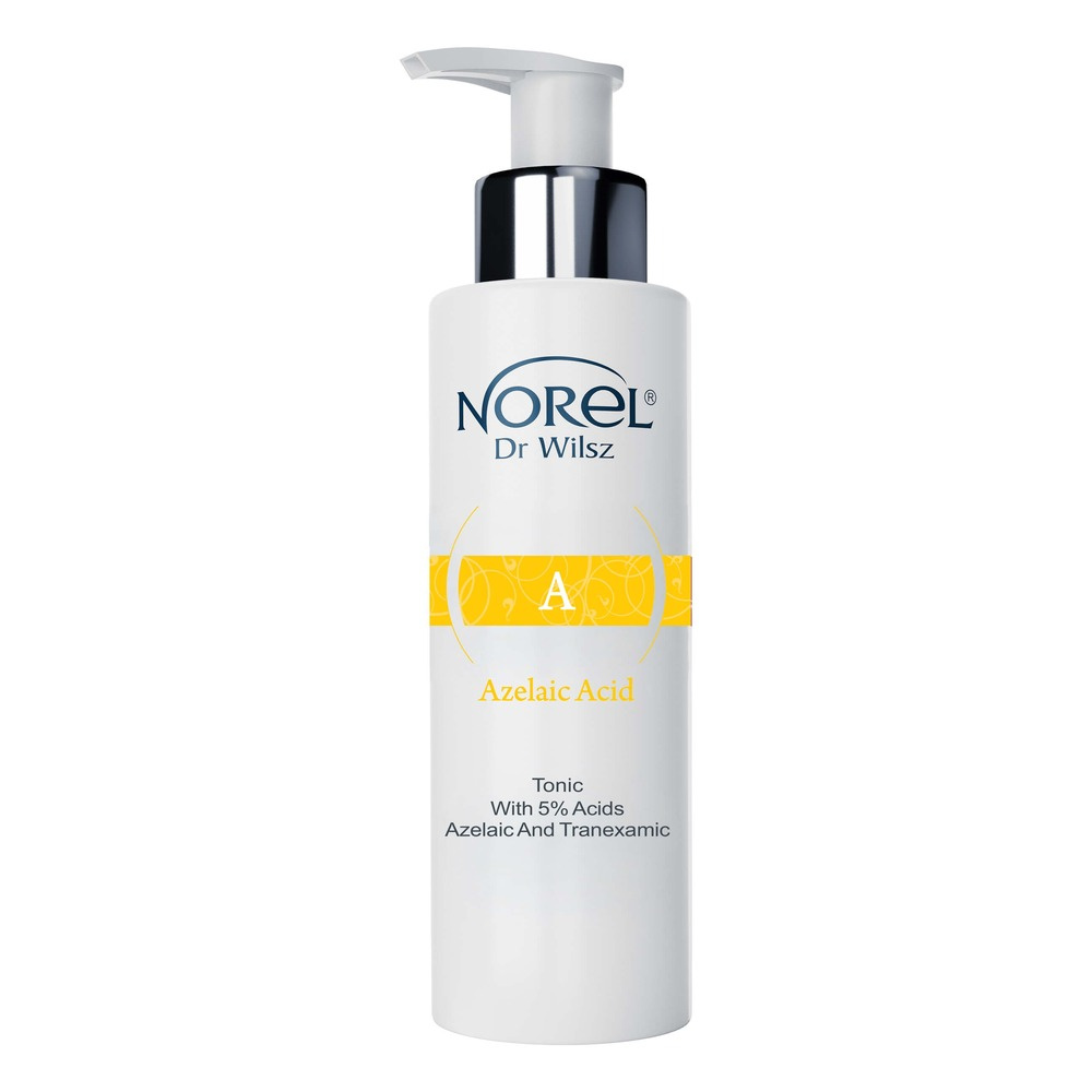Norel Azelaic Acid Tonic with 5% Azelaic and Tranexamic Acids Bezalkoholowy Tonik dla Skóry Wrażliwej i Naczynkowej 100ml