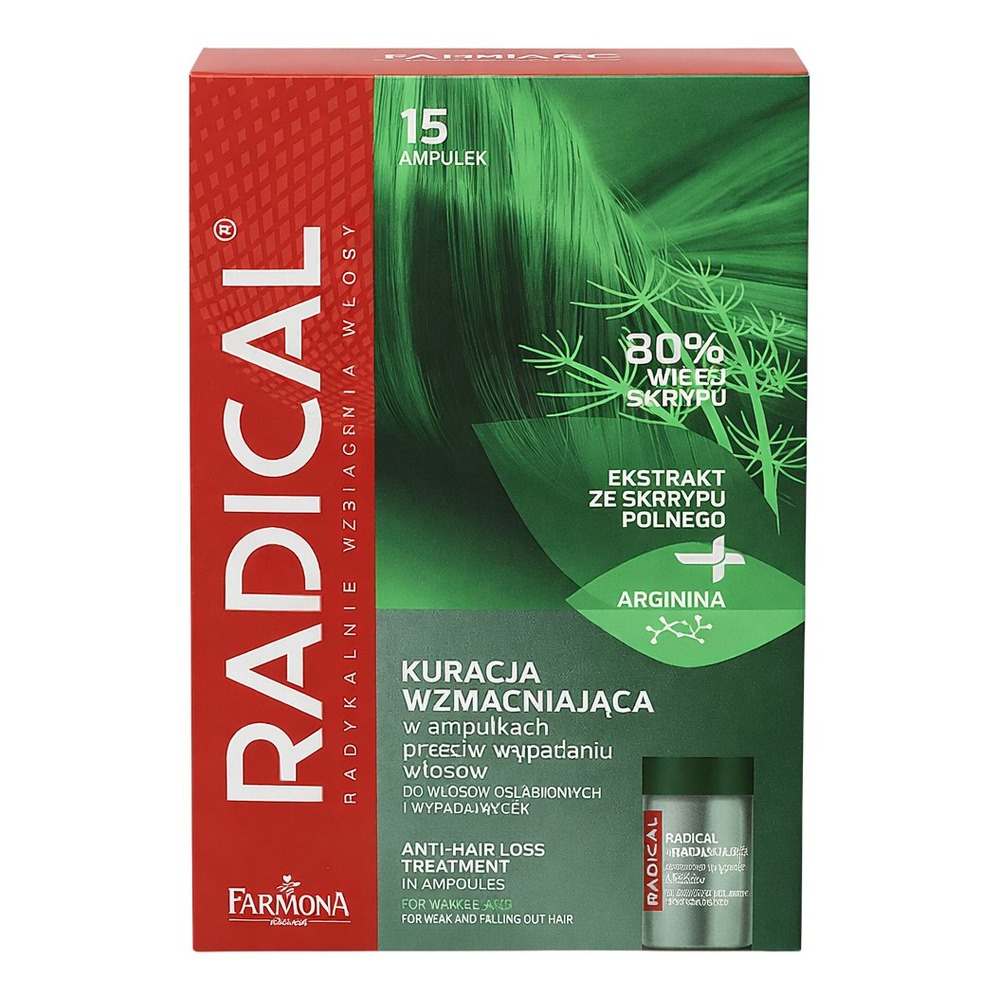 Farmona Radical Strenghthening Anti-Hair Loss Treatment In Ampouels 15x5ml