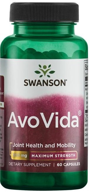 Swanson AvoVida 300mg Maximum Strength 60 Capsules
