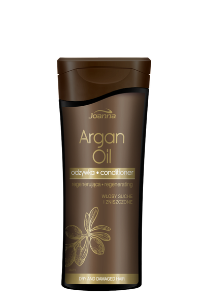 Joanna Argan Oil Regenerating Conditioner with Argan Oil for Dry and Damaged Hair 200g