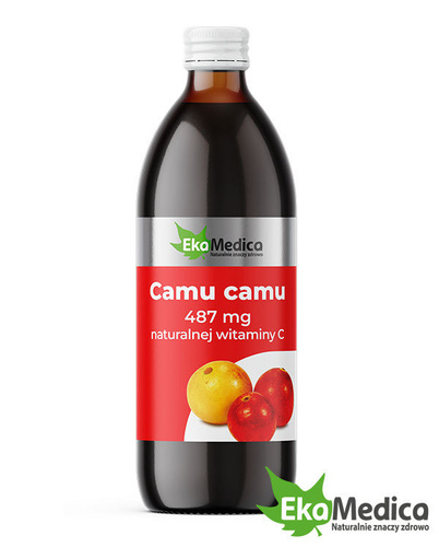 EkaMedica Camu Camu 487mg Natural Vitamin C 500ml