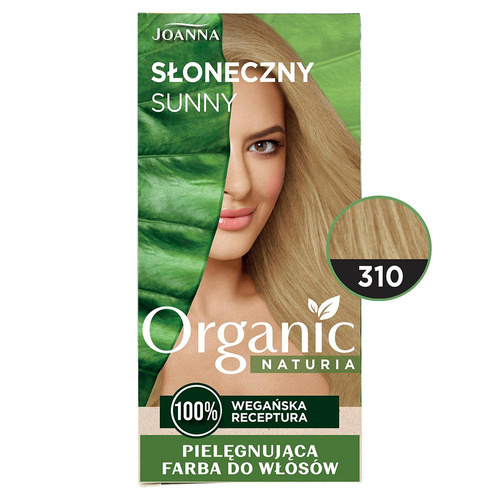 Joanna Organic Vegan Farba Nr 310 Słoneczny 1 Sztuka