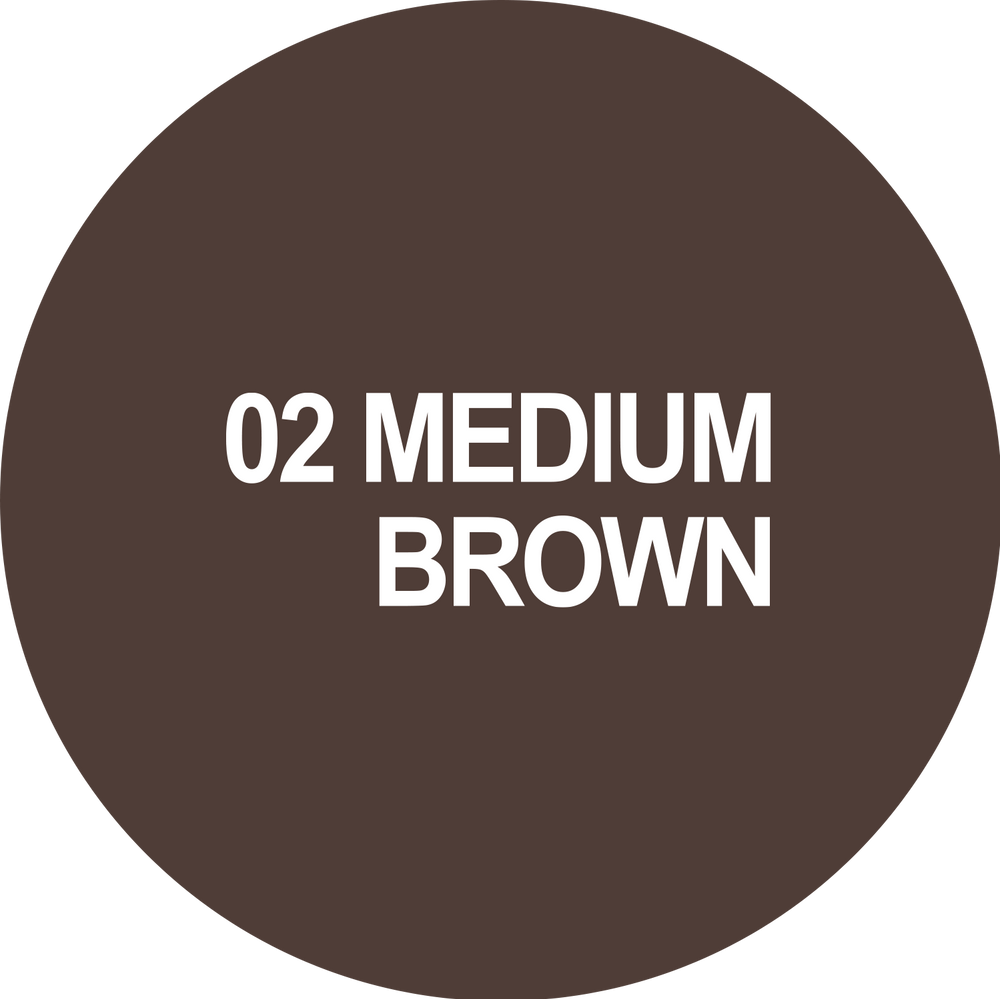 Brow&Go Powder Precyzyjna Kredka Pudrowa do Brwi Nr 2 Medium Brown 1 Sztuka