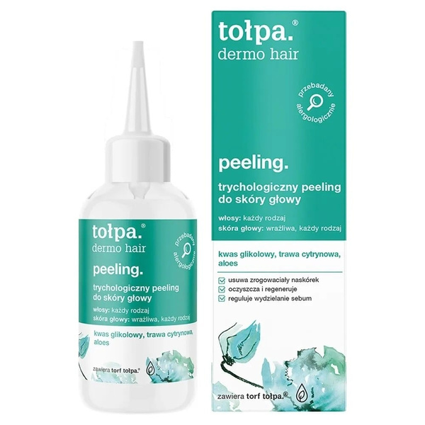 Tolpa Dermo Hair Trichology Peeling do skóry głowy złuszczający i łagodzący 100ml