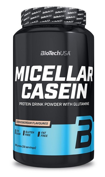 BioTechUSA Micellar Casein Vanilla For Night Time and Muscle Recovery 908g