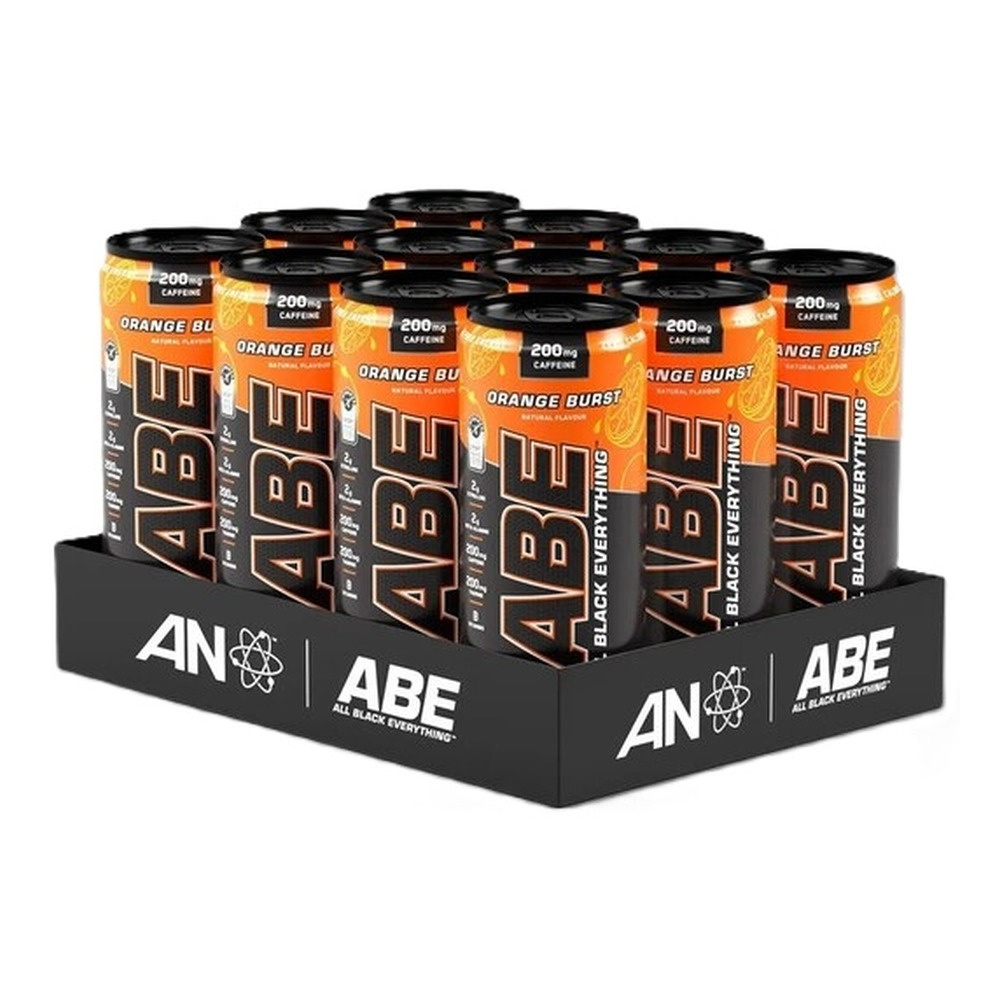 Applied Nutrition ABE Energy + Performance Napój energetyczny, Pomarańcza 12 x 330ml