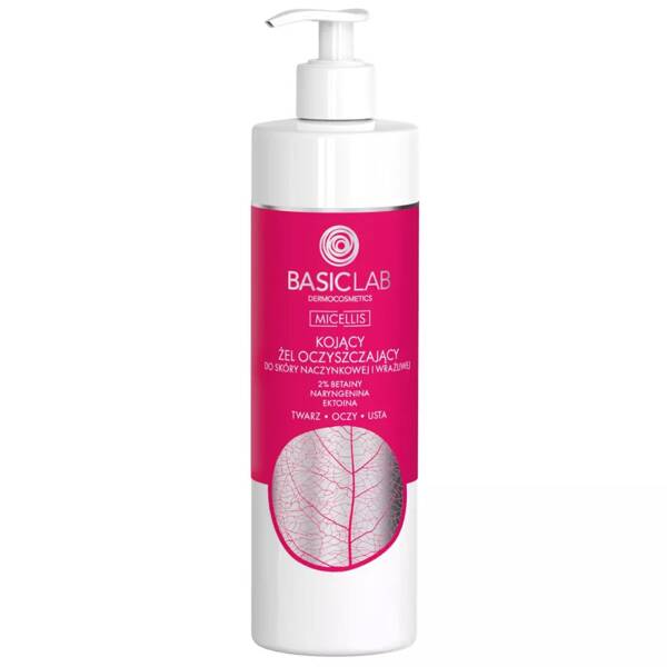 BasicLab Soothing Cleansing Gel for Sensitive & Capillary Skin  300ml