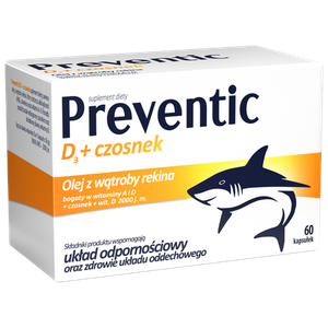 Aflofarm Preventic D3 Immune Support 60 Capsules