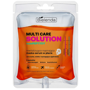 Bielenda MultiPeptides Revitalizing and Tightening Sheet Mask-Serum
