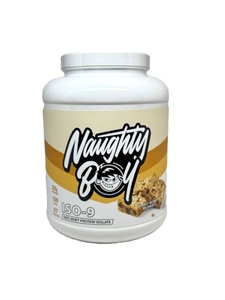 Naughty Boy Iso-9 Peanut Butter Blondie Izolat Białka Serwatkowego Na Wzrost i Regenerację Mięśni 2010g