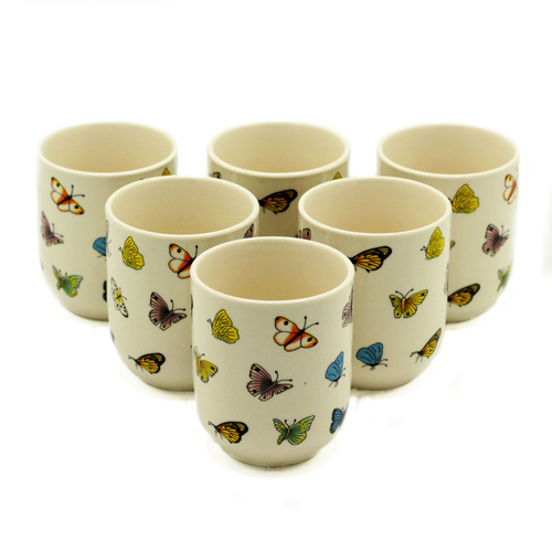 Herbal Tea Cups - Butterflies