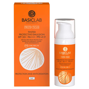 BasicLab Protecticus Toning Protective Emulsion SPF 50 PA 50ml
