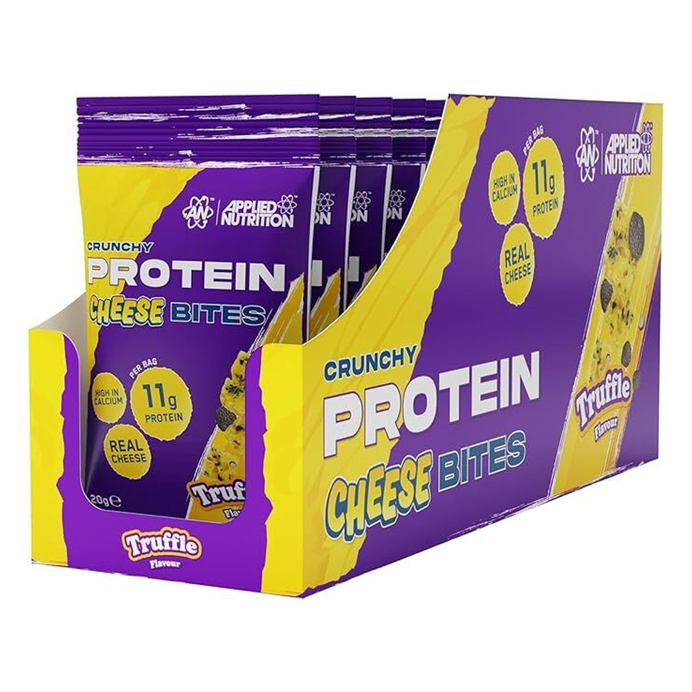 Applied Nutrition Chrupiące serowe przekąski proteinowe, Trufla 10 x 20g