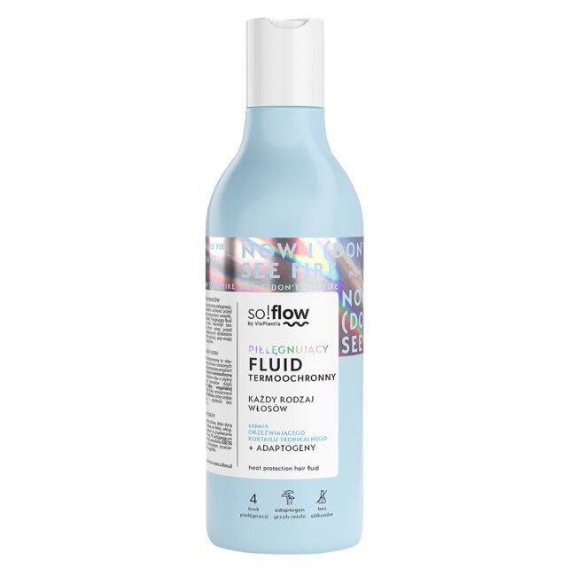 So!Flow Pielęgnujący Fluid Termoochronny dla Wszystkich Typów Włosów - 150 ml