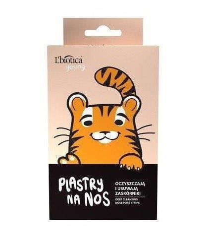L'Biotica Young Nose Cleansing Charcoal Patches 3pcs