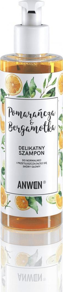 Anwen Orange & Bergamot Gentle Shampoo for Normal to Oily Scalp 200ml