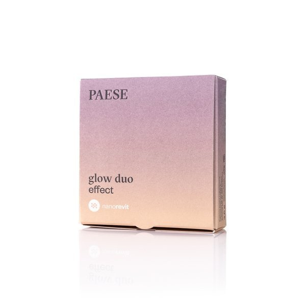 Paese Nanorevit Glow Duo Effect Illuminating Powder and Blush 4.5g