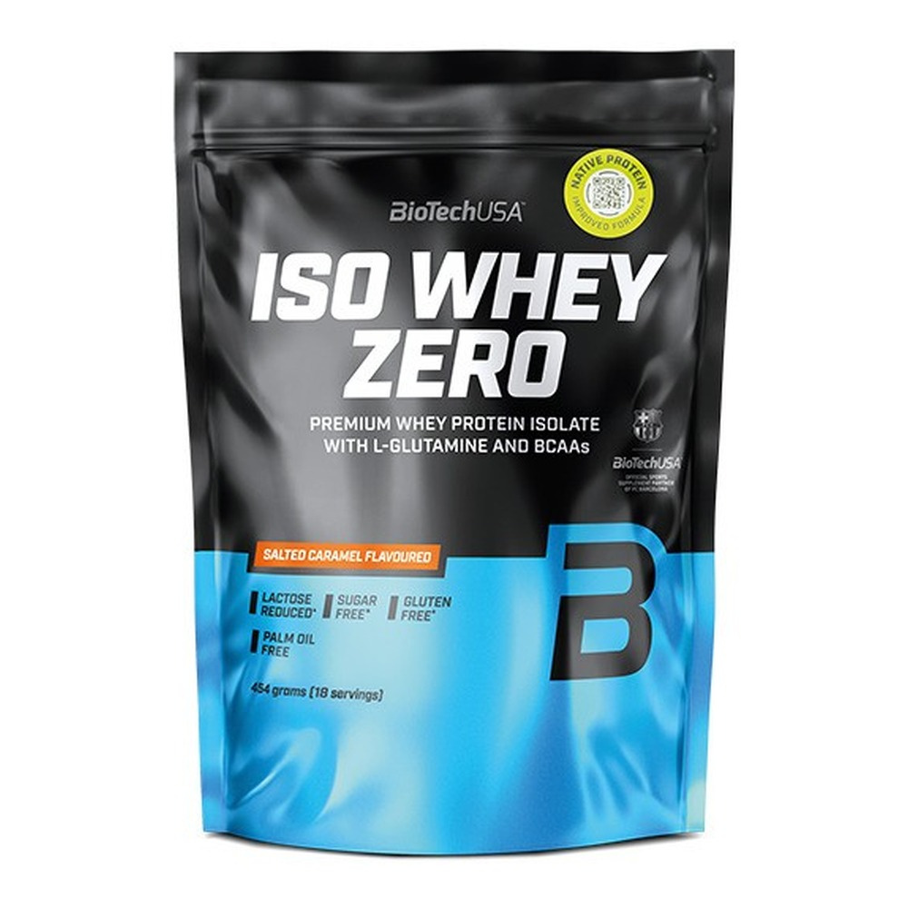 BioTechUSA Iso Whey Zero, Salted Caramel 454g