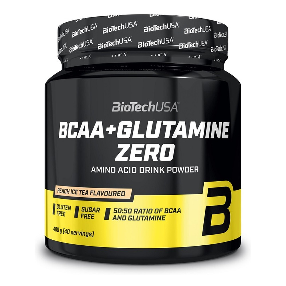 BioTechUSA BCAA + Glutamine Zero, Orange 480g