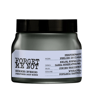 Farmona Forget Me Not Summer Evening Perfumowany Peeling do Ciała z Cukrem Trzcinowym i Złotą Perłą  270g