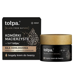 Tolpa Black From Nature Bogaty Krem na Dzień Komórki Macierzyste 50ml
