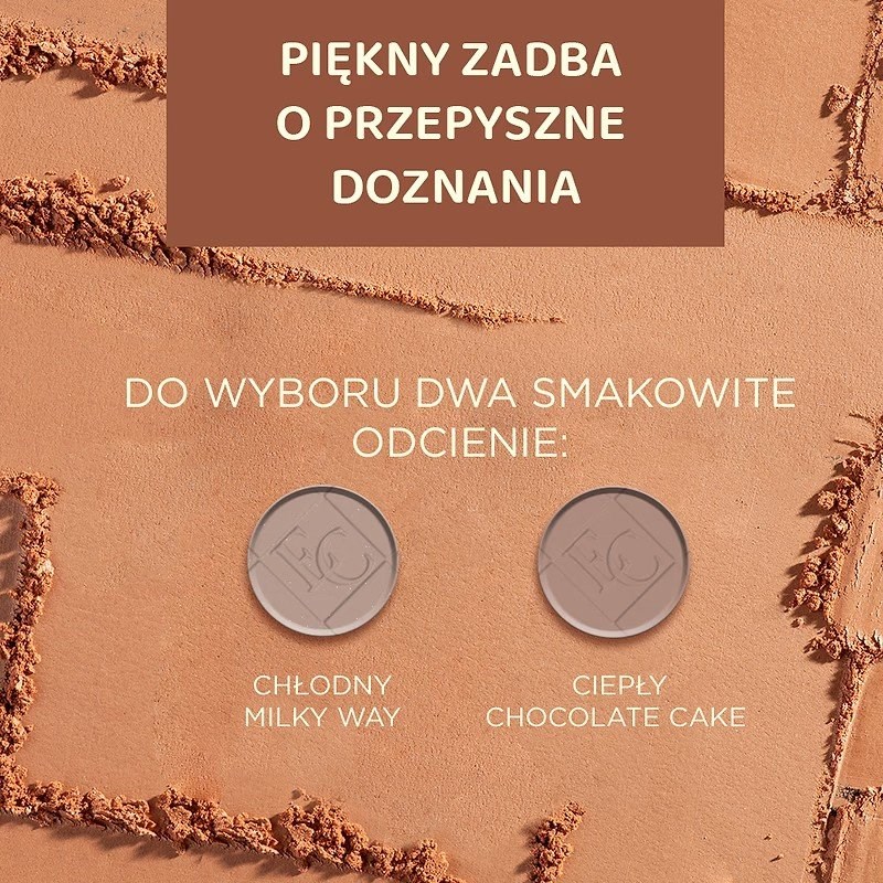 Eveline Feel The Bronze Puder Brązujący i Konturujący Nr 02 Chocolate Cake 4g