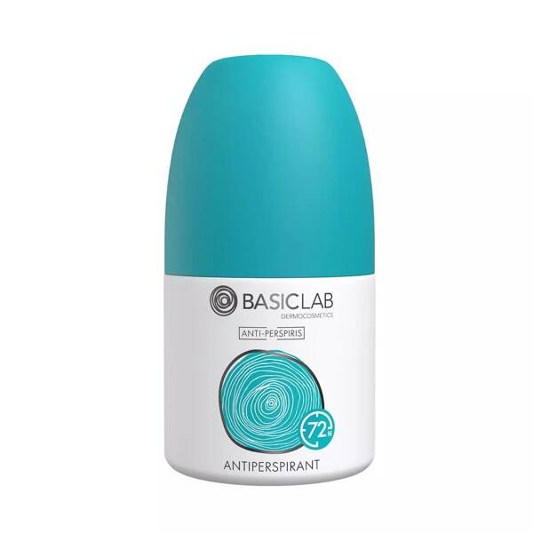 BasicLab Luxury Roll-On Antiperspirant 72h for Sensitive Skin - 60ml