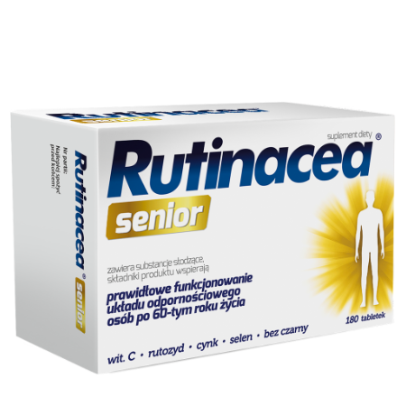 Rutinacea Senior Supports Proper Functioning of Immune System 180 Tablets