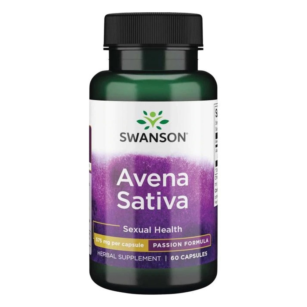 Swanson Avena Sativa 575mg 60 Capsules