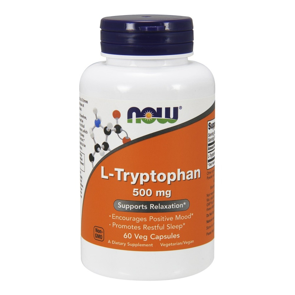 L-Tryptophan, 500mg - 60 vcaps