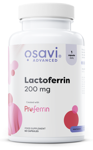 Osavi Lactoferrin 200mg for Immune Support 60 Capsules