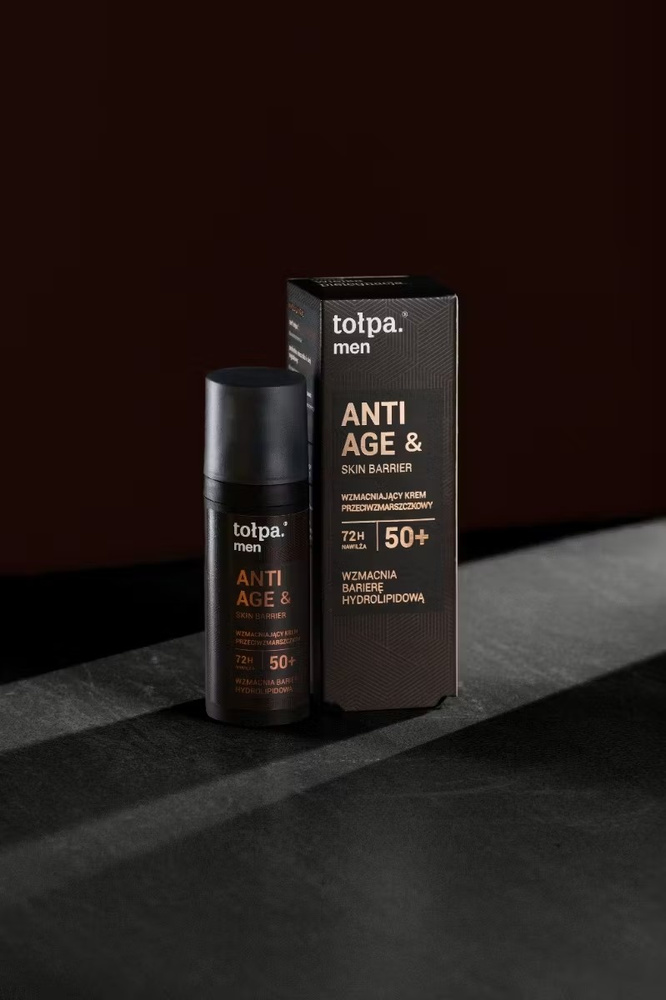 Tolpa Men Anti Age Wzmacniający Krem Przeciwzmarszczkowy 50+ 50ml