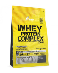 Olimp Nutrition Whey Protein Complex 100% Protein Supplement for Muscle Mass in Apple Pie Flavour 600g