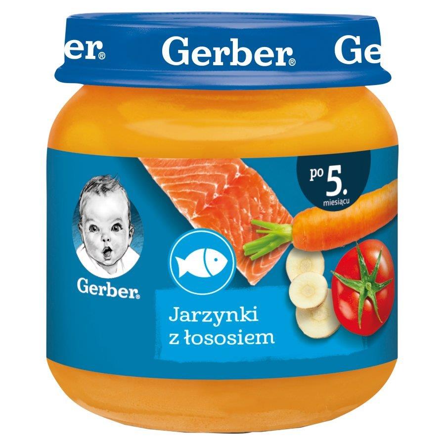 Gerber Vegetable dish with Salmon for Babies over 5 Months 125g