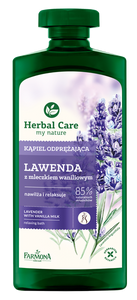 Herbal Care Relaxing Bath and Shower Oil Gel with Lavender Extract and Vanilla Milk 500ml