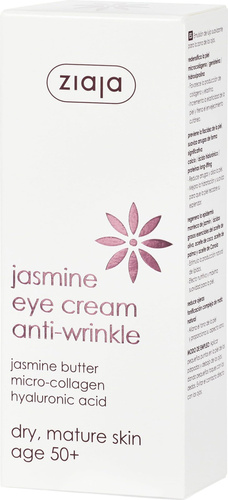 Ziaja Jasmine Eye and Eyelid Cream Against Wrinkles 50+ for Mature Skin 15ml