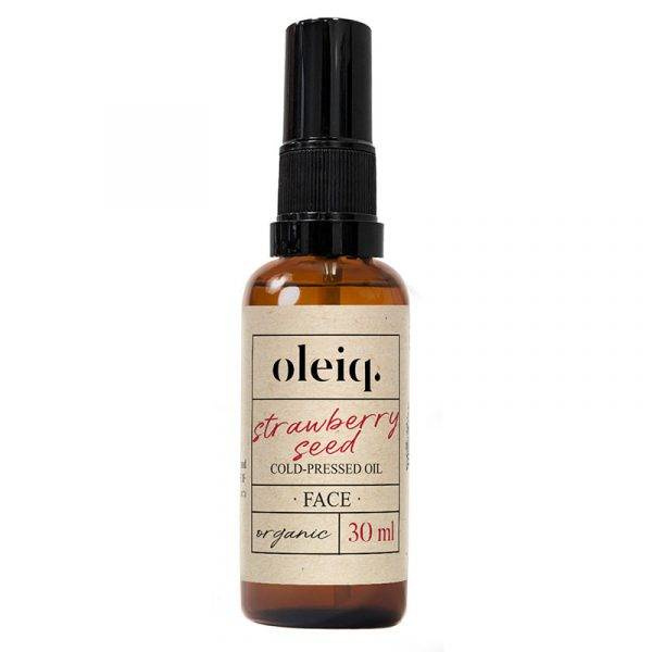 Oleiq Strawberry Seed Cold Pressed Oil for Mature Damaged and Very Dry Skin 30ml