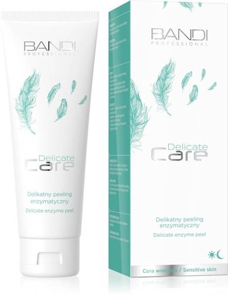 Bandi Delicate Care Delikatny Peeling Enzymatyczny Subtelne Złuszczający dla Skóry Wrażliwej 75ml