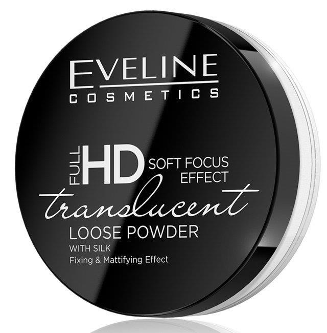 Eveline Full HD Loose Sypki Puder Twarz Wszystkie Rodzaje Skóry Matuje Utrwala 6g