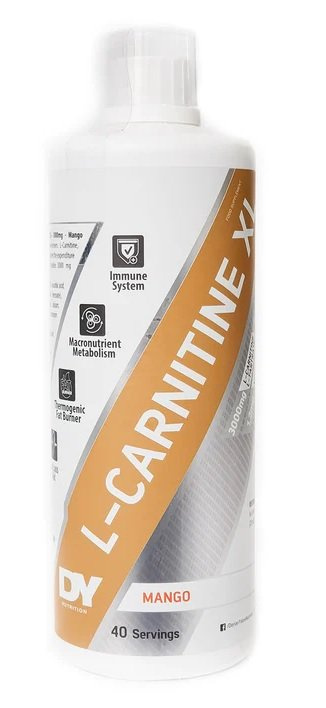 Dorian Yates Liquid L-Carnitine XL Mango L-karnityna w Płynie Dla Sportowców 1000ml