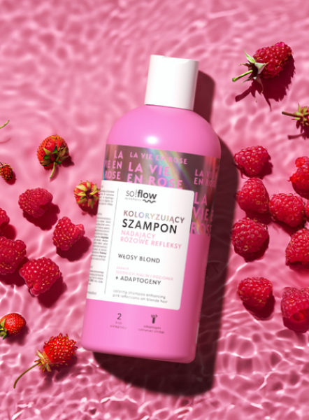 So!Flow Pink Reflection Shampoo for Vibrant Blonde Hair 300ml