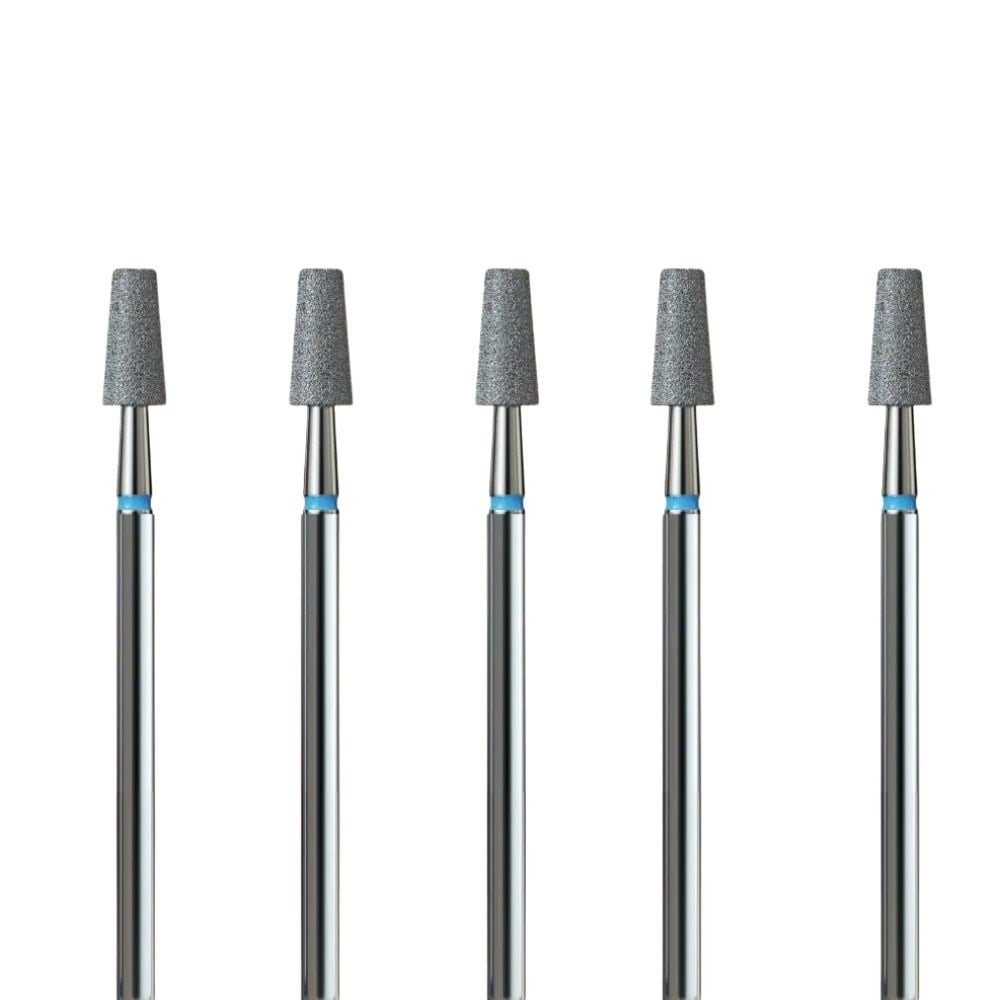 IQ Nails Diamond Nail Drill Bit Cone Standard Cut 0.40mm 5pcs
