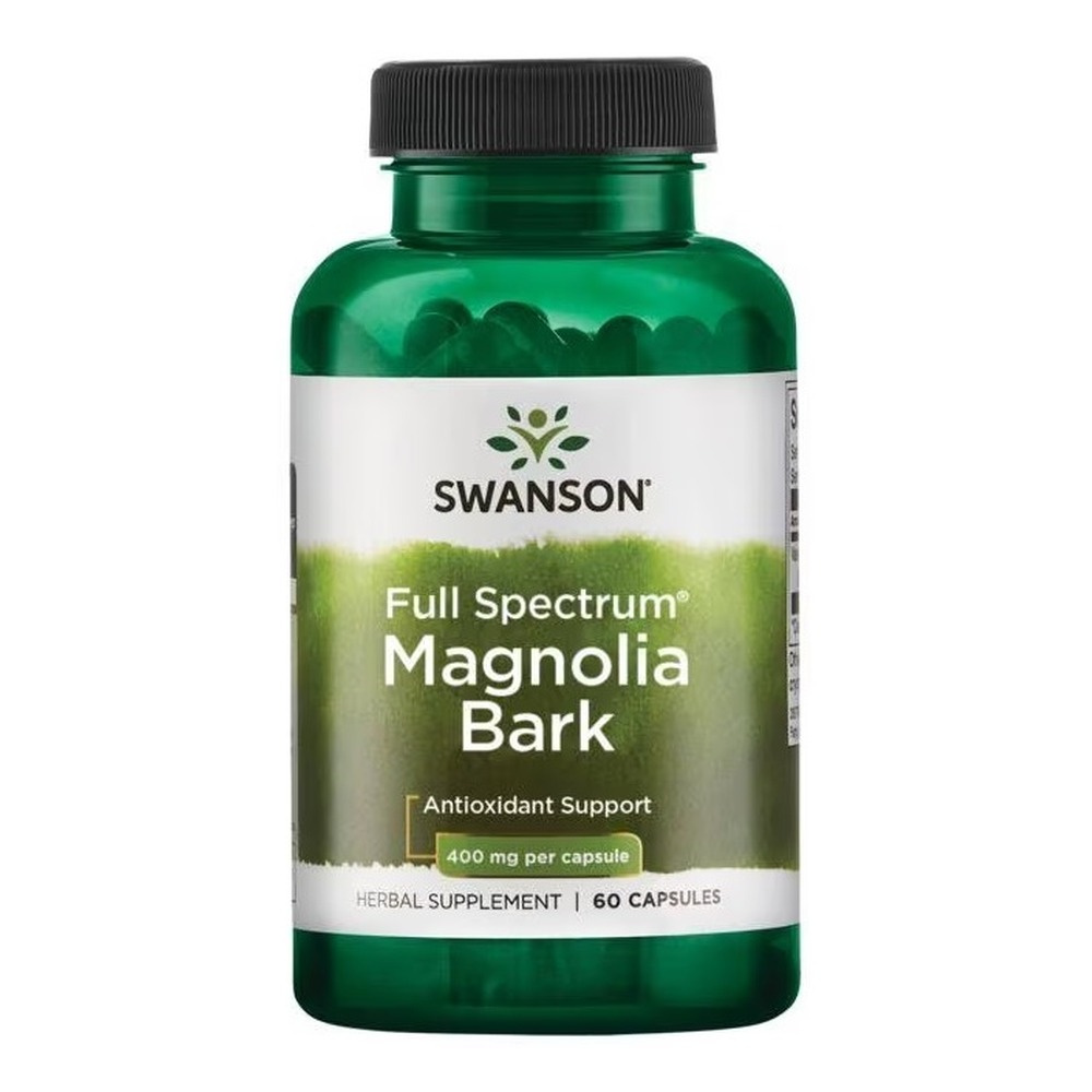 Swanson Full Spectrum Magnolia Bark 400mg 60 Kapsułek