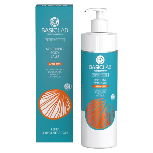 BasicLab Dermocosmetics Protecticus Kojący Balsam do Ciała po Opalaniu 300ml