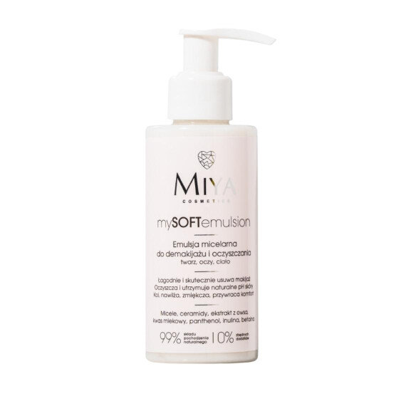 Miya mySOFTemulsion 3-in-1 Micellar Emulsion for All Skin Types