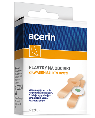 Acerin Corn Plasters 6 Pieces