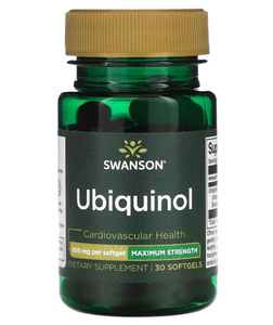 Swanson Ubiquinol, 200mg - 30 softgels